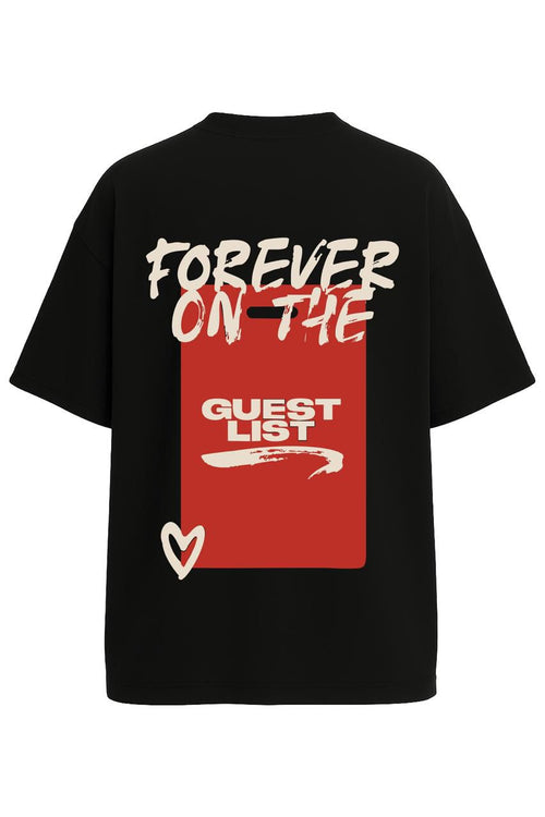 Guest List back print